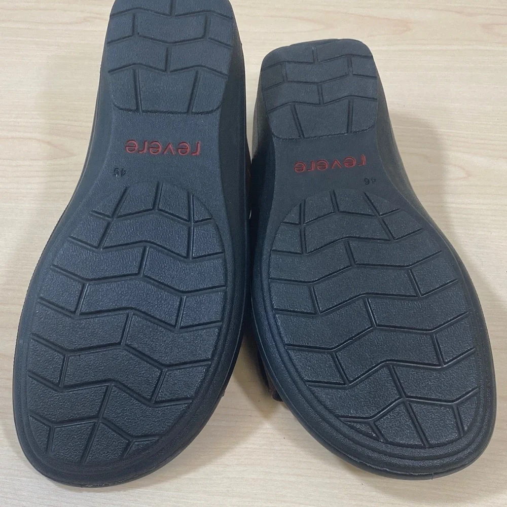 Men's Brown Leather Slide Sandals with Adjustable Straps - Picture 8 of 11